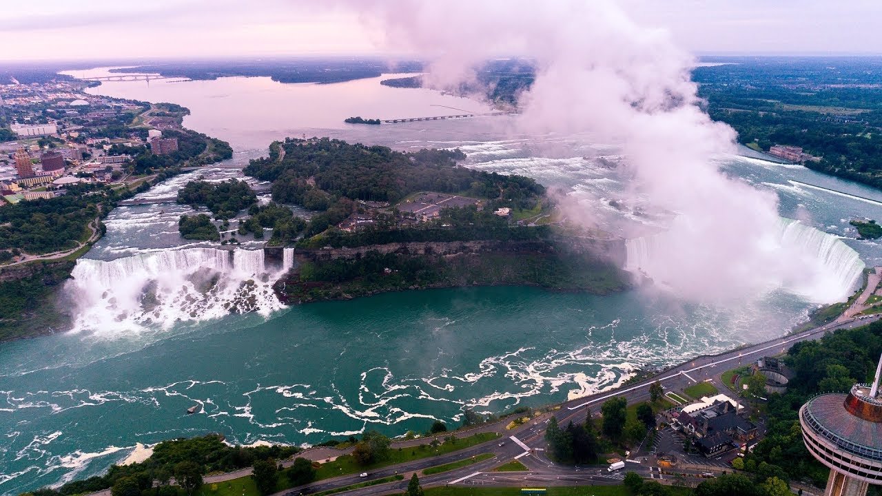 Niagara falls drone show